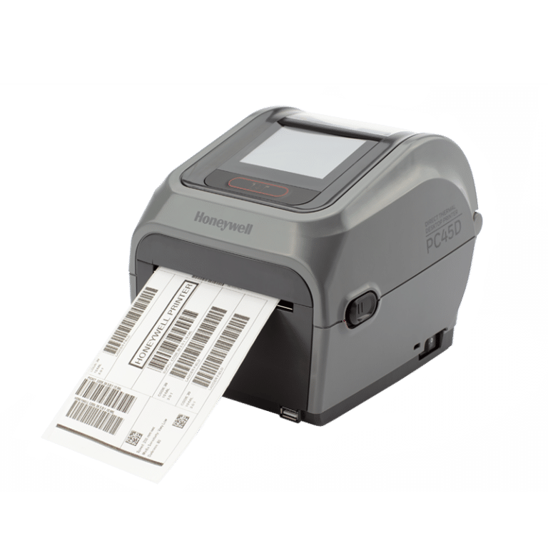 Настольный принтер PC45, Desktop Printer, Direct Thermal, 203 DPI, 4 inch label width, Ethernet/Blue