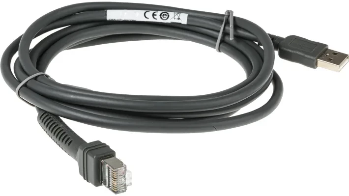 Кабель Cable - Shielded USB: Series A Connector, 7ft. (2.1m), Straight