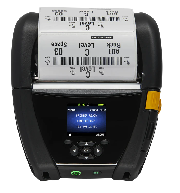 Мобильный термо принтер Принтер DT Printer ZQ630 Plus 4";; English fonts,Dual 802.11AC / BT4.x, Line