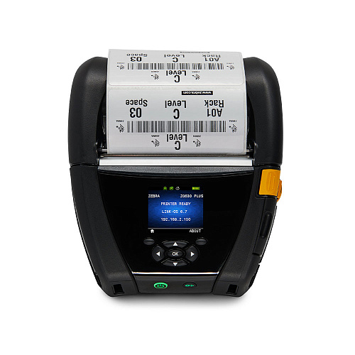 Мобильный термо принтер Принтер DT Printer ZQ630 Plus 4";; English fonts,Dual 802.11AC / BT4.x, Line