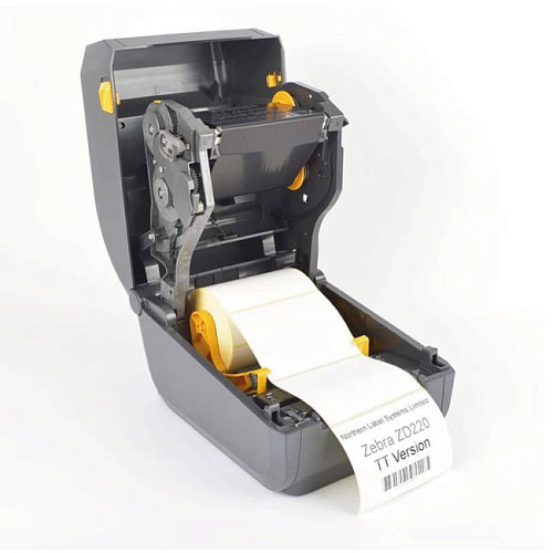 Термо принтер Direct Thermal Printer ZD220; Standard EZPL, 203 dpi, EU and UK Power Cords, USB, скор