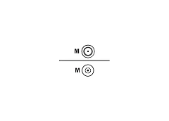 CBL:RF;RPTNC-N MALE STR;LMR-240;240"