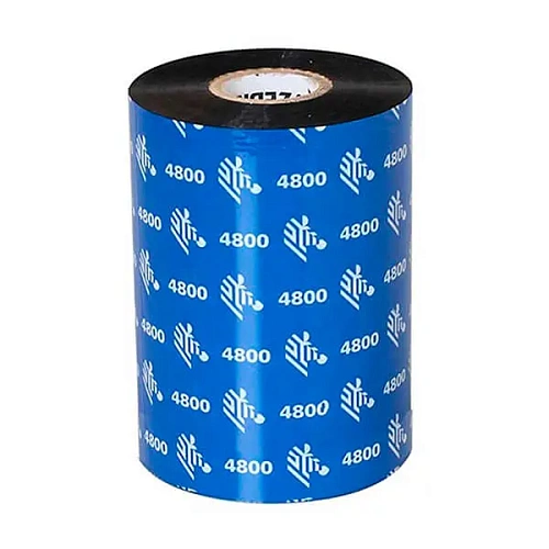 Красящая лента Zebra REZIN STANDART Black 4800 60/450