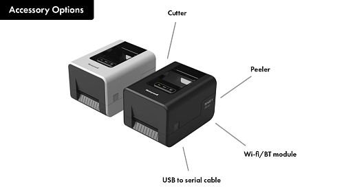 Принтер этикеток PC42E-TB02200 PC42E-T,U,E,200DPI,BK,1&0.5,NO PC. Кабель питания в комплект не входи
