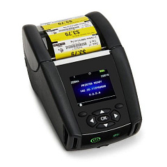 Мобильный термо DT Printer ZQ610 Plus 2"/48mm; English/Latin fonts,Dual 802.11AC / BT4.x, Linered pl