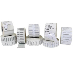 Метка на основе полепропилена PRINTABLE WHITE PP, 25*15; 4000/ROLL, 1/BOX, 4000 меток в рулоне, диам