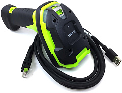 Сканер DS3608-ER RUGGED GREEN VIBRATION MOTOR USB KIT: DS3608-ER20003VZWW SCANNER, CBA-U46-S07ZAR SH