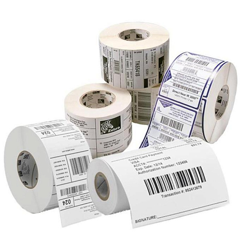 Метка на основе полепропилена PRINTABLE WHITE PP, 25*15; 4000/ROLL, 1/BOX, 4000 меток в рулоне, диам