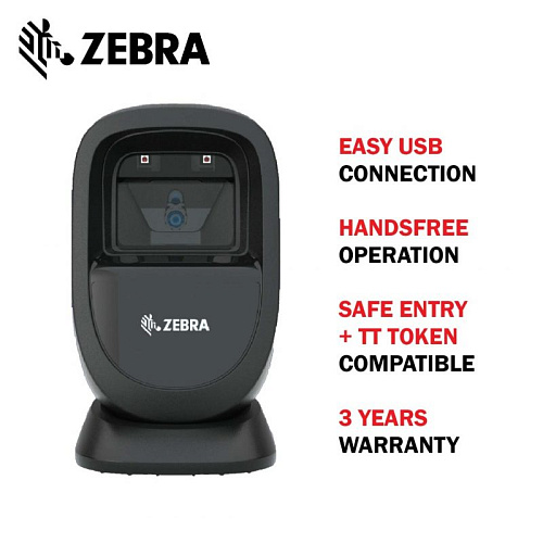 Сканер BLACK USB KIT: DS9308-SR00004ZZWW SCANNER, CBA-U21-S07ZBR SHIELDED USB CABLE, EMEA ONLY