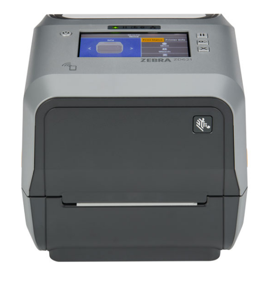 RFID принтер Thermal Transfer Printer (74/300M) ZD621R, Color Touch LCD; 203 dpi, USB, USB Host, Eth